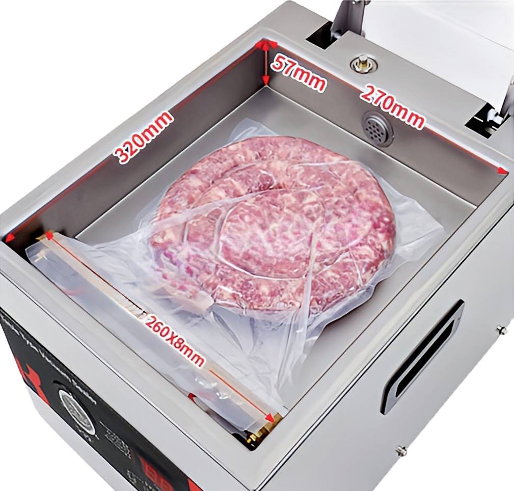 Berger & Schröter DZ-260C DZ-260C Vakuumierer (B x H) 315mm x 325mm