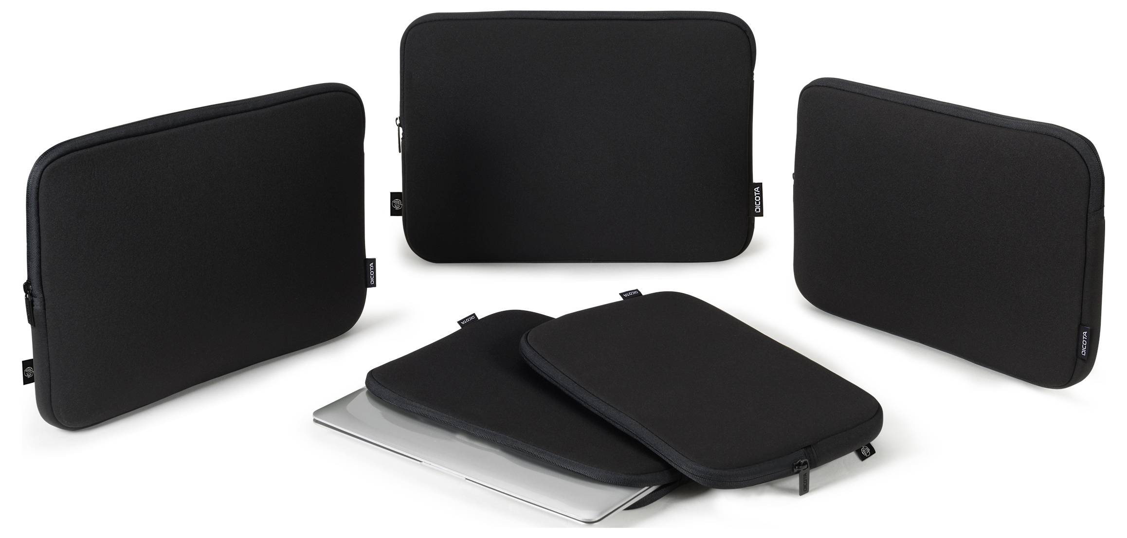 Dicota Notebook Hülle Sleeve ONE 35,56cm - 35,81cm Passend für maximal: 35,8cm (14,1") Schwarz