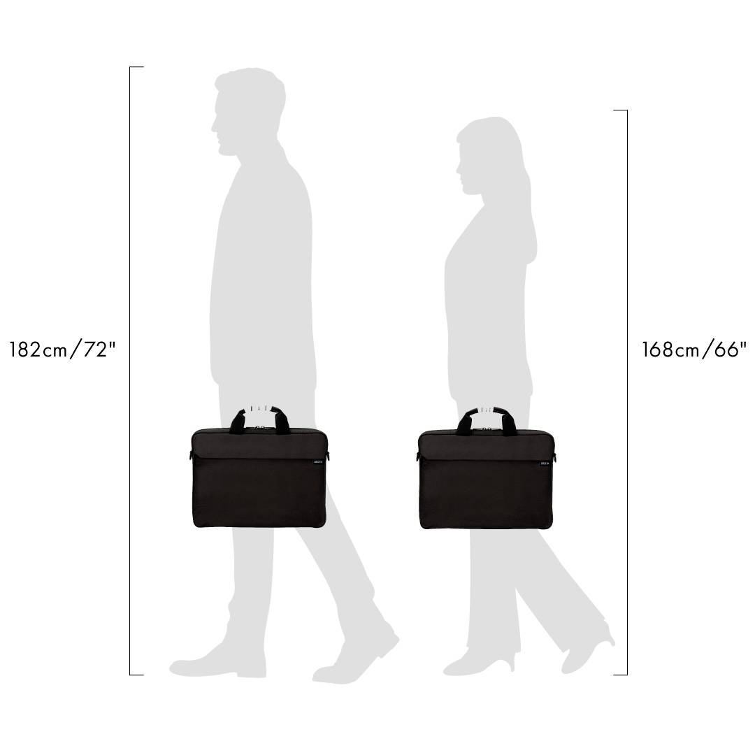 Dicota Notebook Hülle Smart Sleeve ONE 35,56cm 35,81cm Passend für maximal: 35,8 cm (14,1") Schwarz