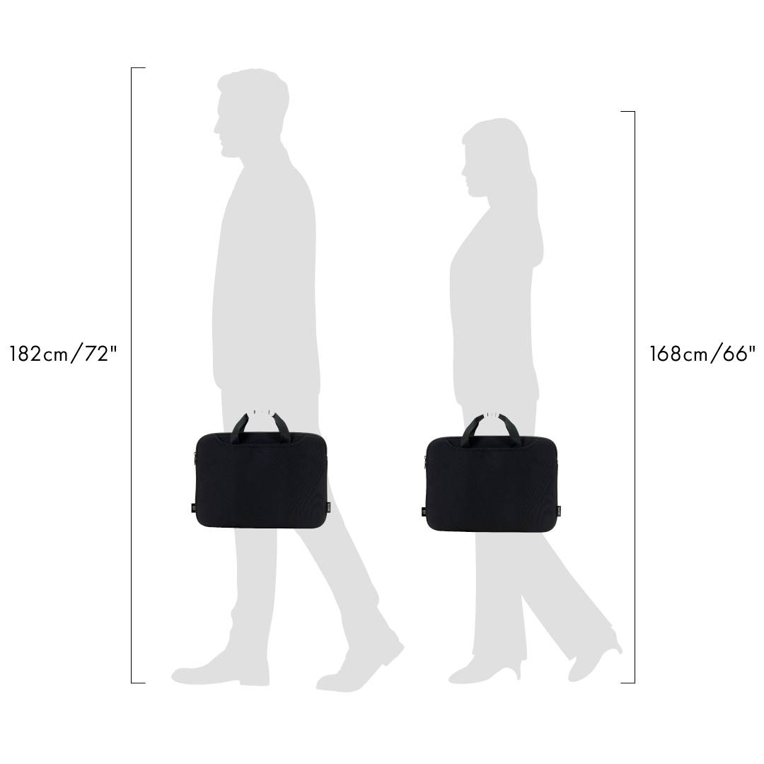 Dicota Notebook Hülle Smart Sleeve ONE 38,1cm 40,64cm Passend für maximal: 40,6 cm (16") Schwarz