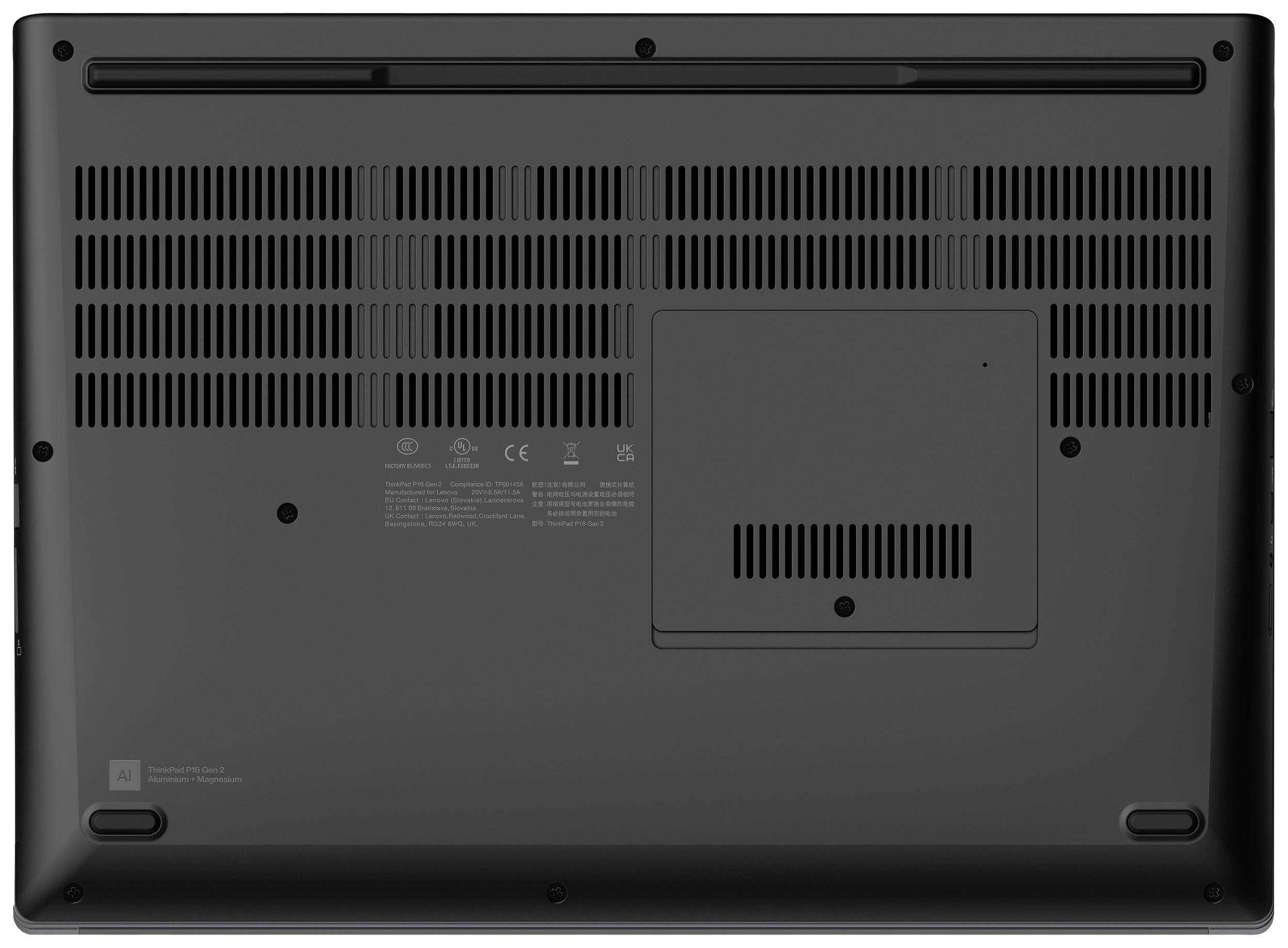 Lenovo Workstation Notebook ThinkPad P16 Gen 2 21FA 40.6cm (16 Zoll) WQXGA Intel® Core™ i9 i9-13980HX 64GB RAM 1TB SSD Deutsch