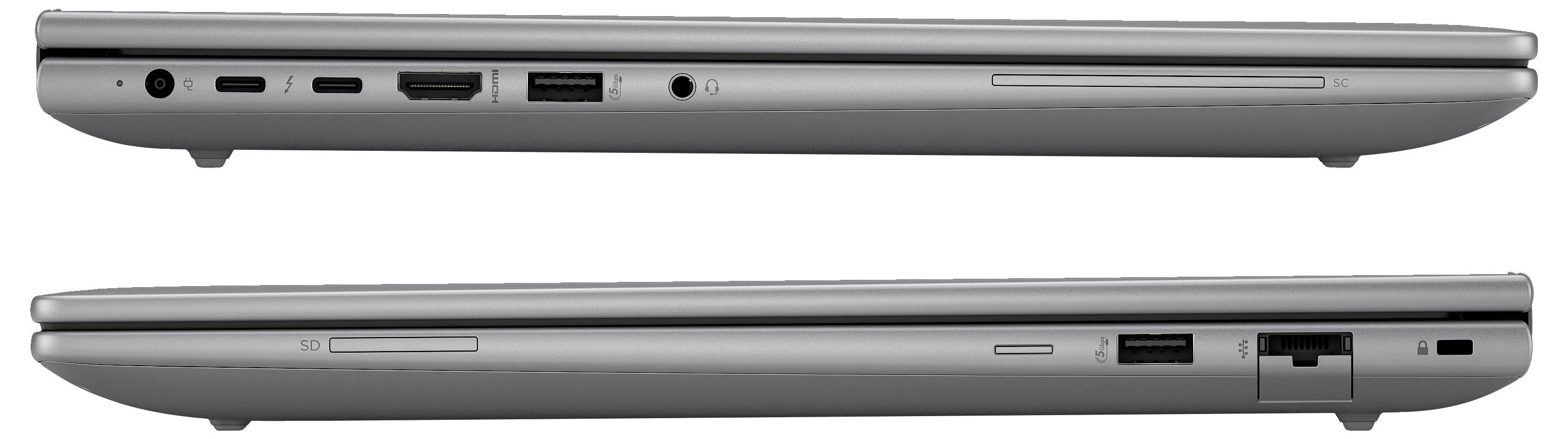 HP Workstation Notebook ZBook Power G11 40.6 cm (16 Zoll) WQXGA Intel® Core™ Ultra 7 165H 32 GB RAM 1 TB SSD Deutsch, QWERTZ Grau 98N91ET