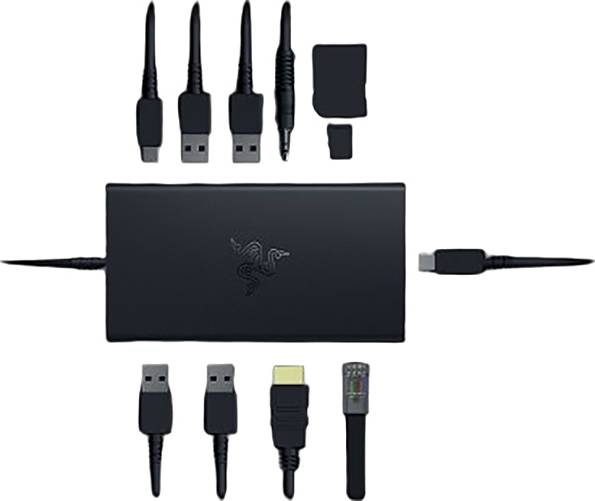 RAZER USB-C® Dockingstation USB-C® Dock Passend für Marke Dockingstations: Universal USB-C® Power Delivery, integrierter Kartenleser