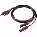 Sygonix SY-6408048 Solarstecker (Stecker und Buchse) Verlängerungskabel 4mm² Kabellänge 5m Sygonix SY-6408048 Solarstecker (Stecker und Buchse) Verlängerungskabel 4mm² Kabellänge 5m