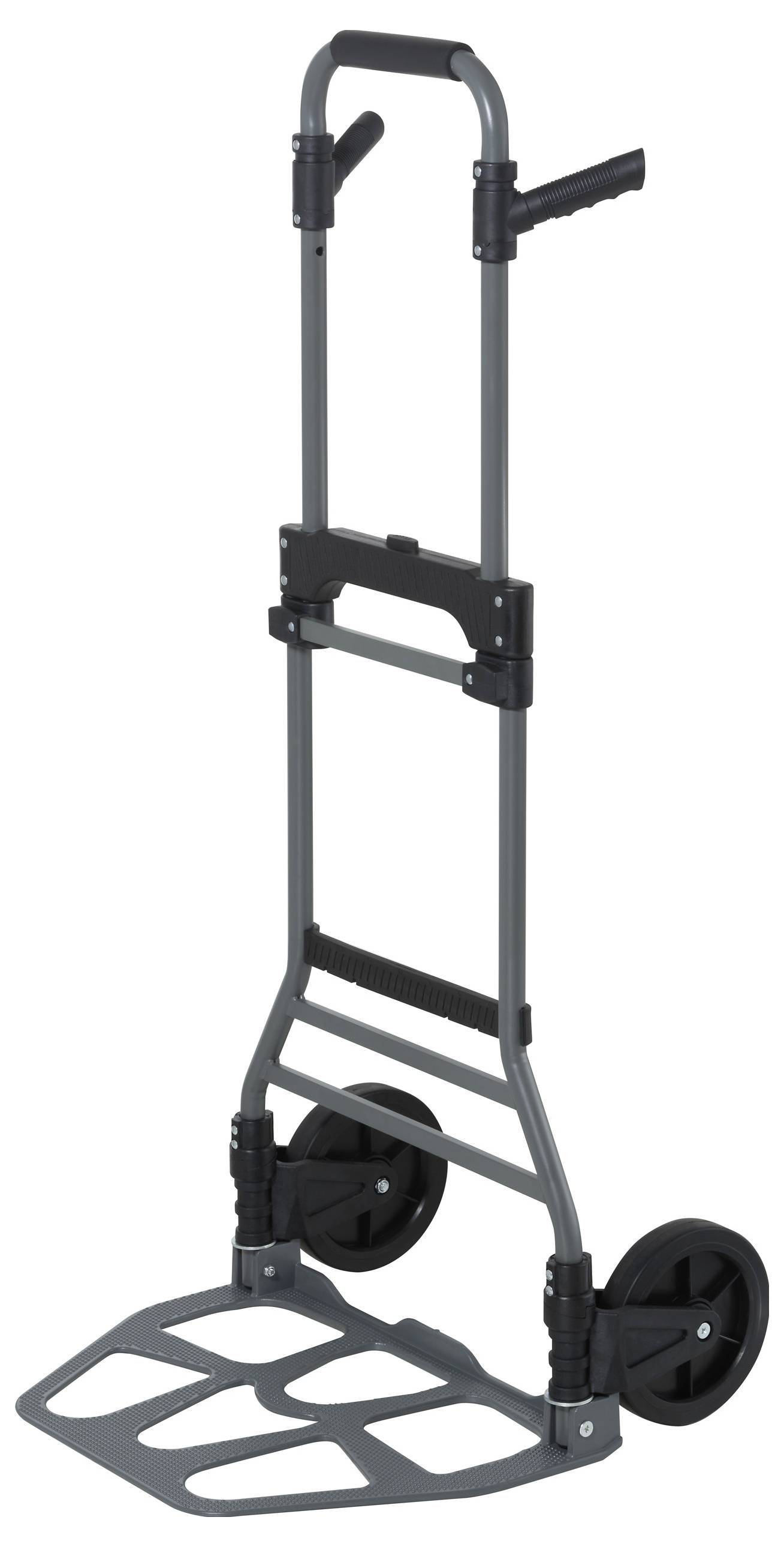 TOOLCRAFT TO-9611526 Sackkarre klappbar, höhenverstellbar Aluminium, Stahl, Traglast (max.): 130kg