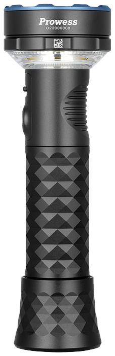 OLight Prowess Prowess LED Taschenlampe 800lm, 1200lm, 5000lm akkubetrieben 269g Schwarz
