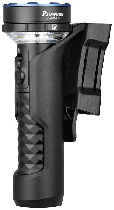 OLight Prowess Prowess LED Taschenlampe 800lm, 1200lm, 5000lm akkubetrieben 269g Schwarz