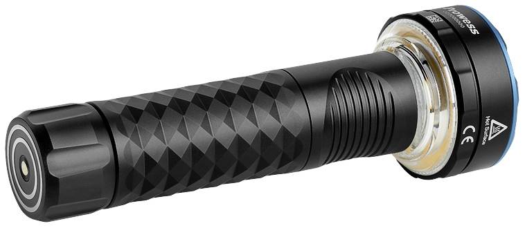 OLight Prowess Prowess LED Taschenlampe 800lm, 1200lm, 5000lm akkubetrieben 269g Schwarz