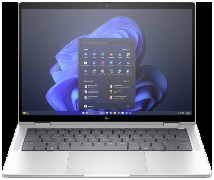 HP 2-in-1 Notebook / Tablet Elite x360 1040 G11 35.6cm (14 Zoll) WUXGA Intel® Core™ Ultra 7 155H 16GB RAM 512GB SSD Deutsch