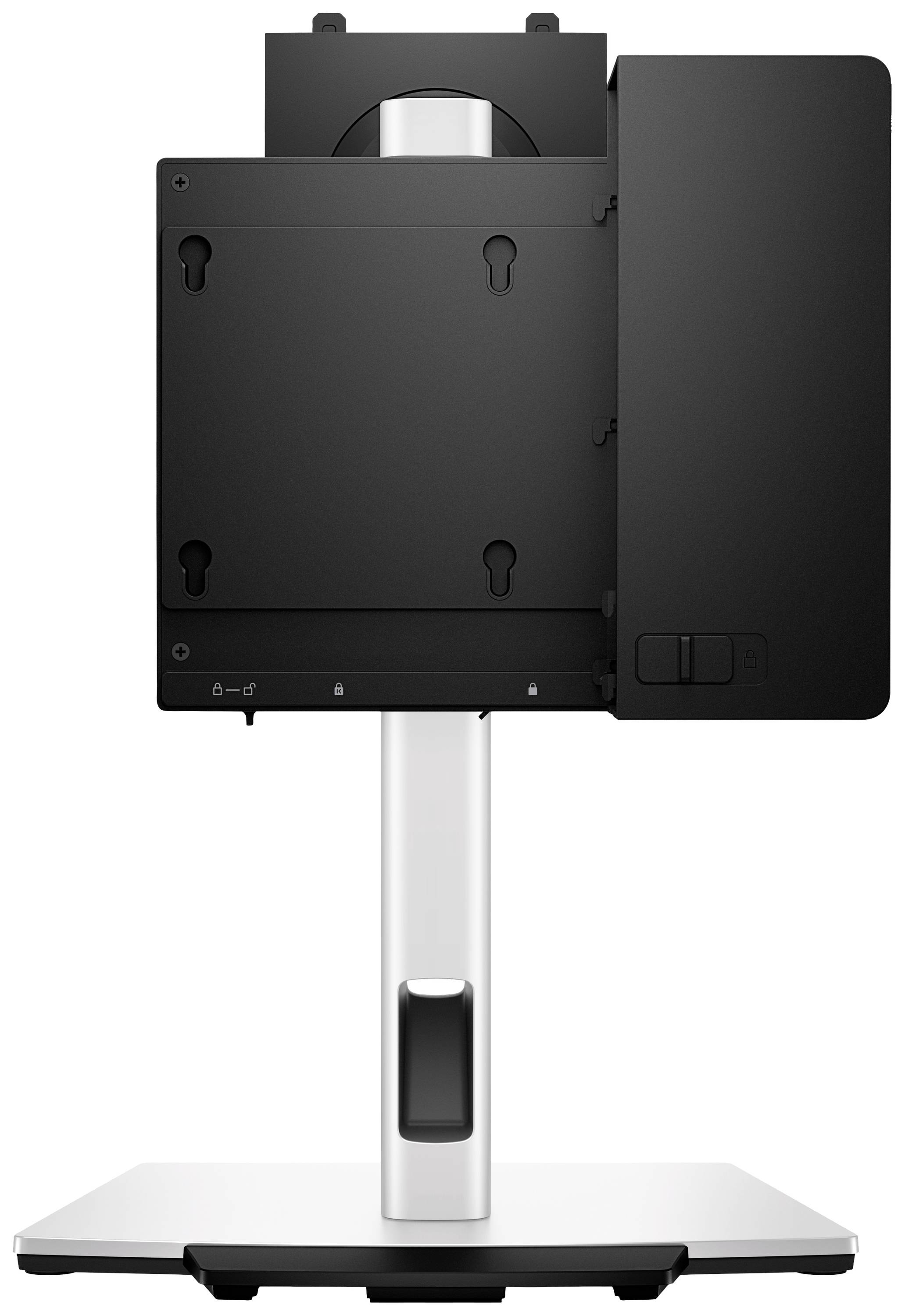 Dell Montagehalterung 100 x 100mm VESA-Standard Compact Form Factor All-in-One Stand - CFS25 DELL-CFS25 Silber Belastbar