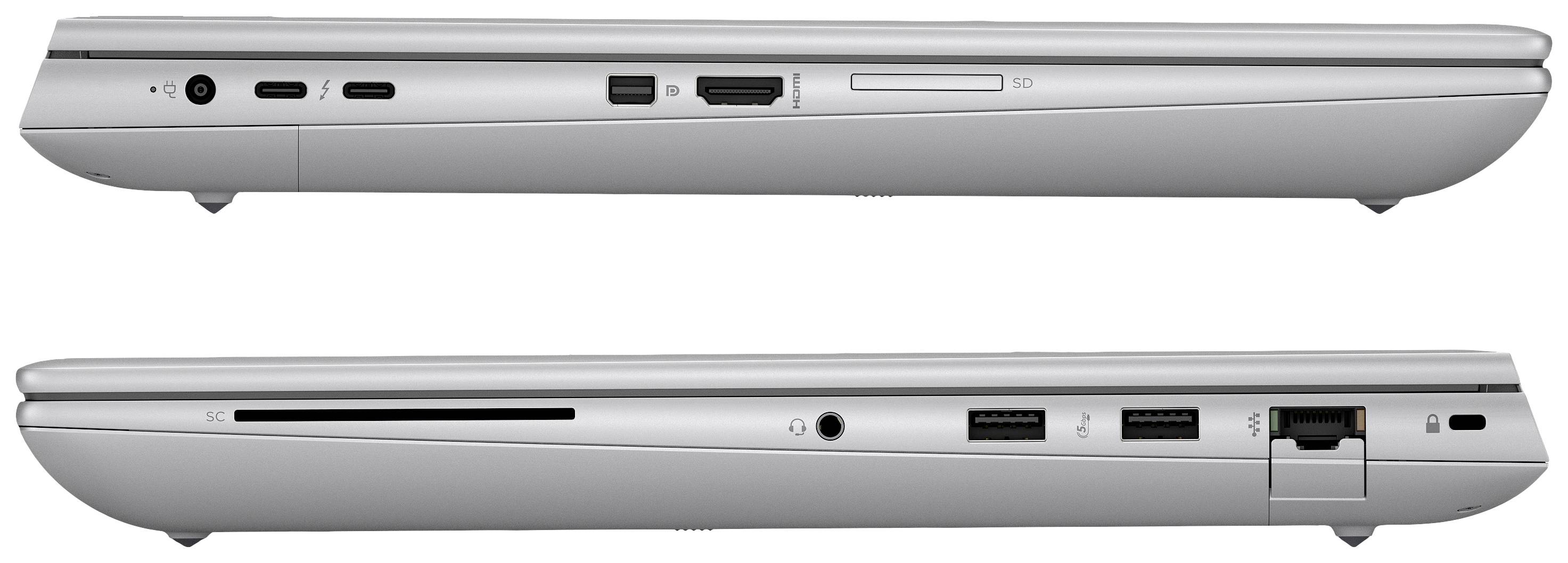 HP Workstation Notebook ZBook Fury 16 G11 40.6cm (16 Zoll) WUXGA Intel® Core™ i7 i7-14700HX 32GB RAM 1TB SSD Deutsch, QWERTZ Silb