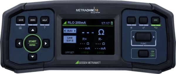 Gossen Metrawatt METRAOHM 10 Niederohmmessgerät CAT II 600V LCD
