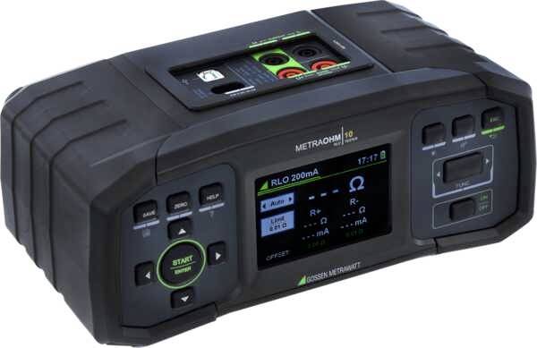 Gossen Metrawatt METRAOHM 10 Niederohmmessgerät CAT II 600V LCD
