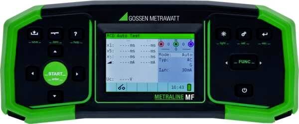 Gossen Metrawatt METRALINE MF Installationstester VDE-Norm 0100, 0100-600, 0105-100, 0413, 0122
