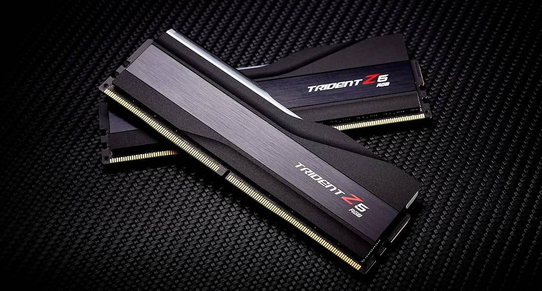 G.Skill Trident Z5 RGB PC-Arbeitsspeicher Kit Retail DDR5 96GB 2 x 48GB on-die ECC 5600MHz 288pin DIMM CL40