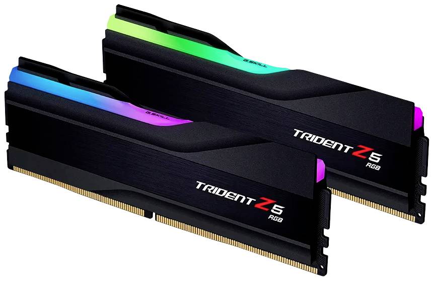 G.Skill Trident Z5 RGB PC-Arbeitsspeicher Kit Retail DDR5 96GB 2 x 48GB on-die ECC 5600MHz 288pin DIMM CL40