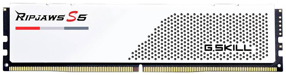 G.Skill Ripjaws S5 PC-Arbeitsspeicher Kit Retail DDR5 64GB 2 x 32GB Non-ECC 6000MHz 288pin DIMM CL30 F5-6000J3040G32GX2-RS5W