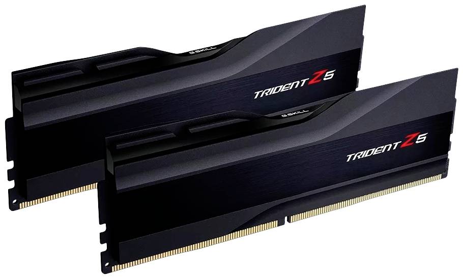 G.Skill Trident Z5 PC-Arbeitsspeicher Kit Retail DDR5 64GB 2 x 32GB Non-ECC 6000MHz 288pin DIMM CL32 F5-6000J3238G32GX2-TZ5K