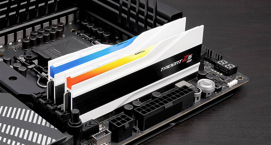G.Skill Trident Z5 RGB PC-Arbeitsspeicher Kit Retail DDR5 64GB 2 x 32GB on-die ECC 6000MHz 288pin DIMM CL36