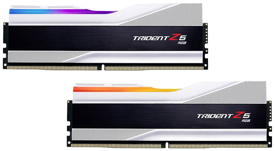 G.Skill Trident Z5 RGB PC-Arbeitsspeicher Kit DDR5 96GB 2 x 48GB on-die ECC 6400MHz 288pin DIMM CL32 F5-6400J3239F48GX2-TZ5RS