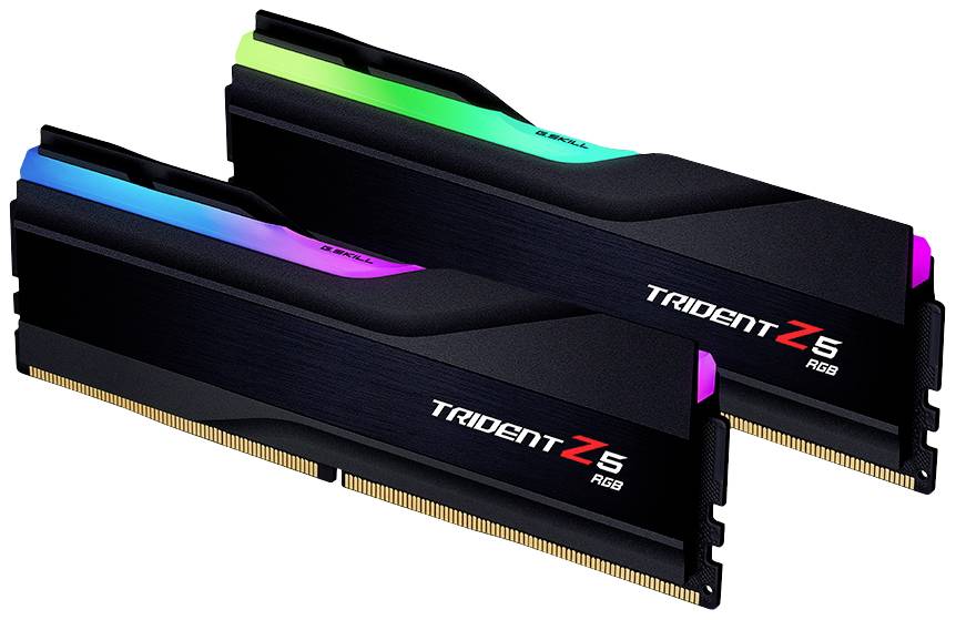 G.Skill Trident Z5 RGB PC-Arbeitsspeicher Kit Retail DDR5 64GB 2 x 32GB on-die ECC 6800MHz 288pin DIMM CL34