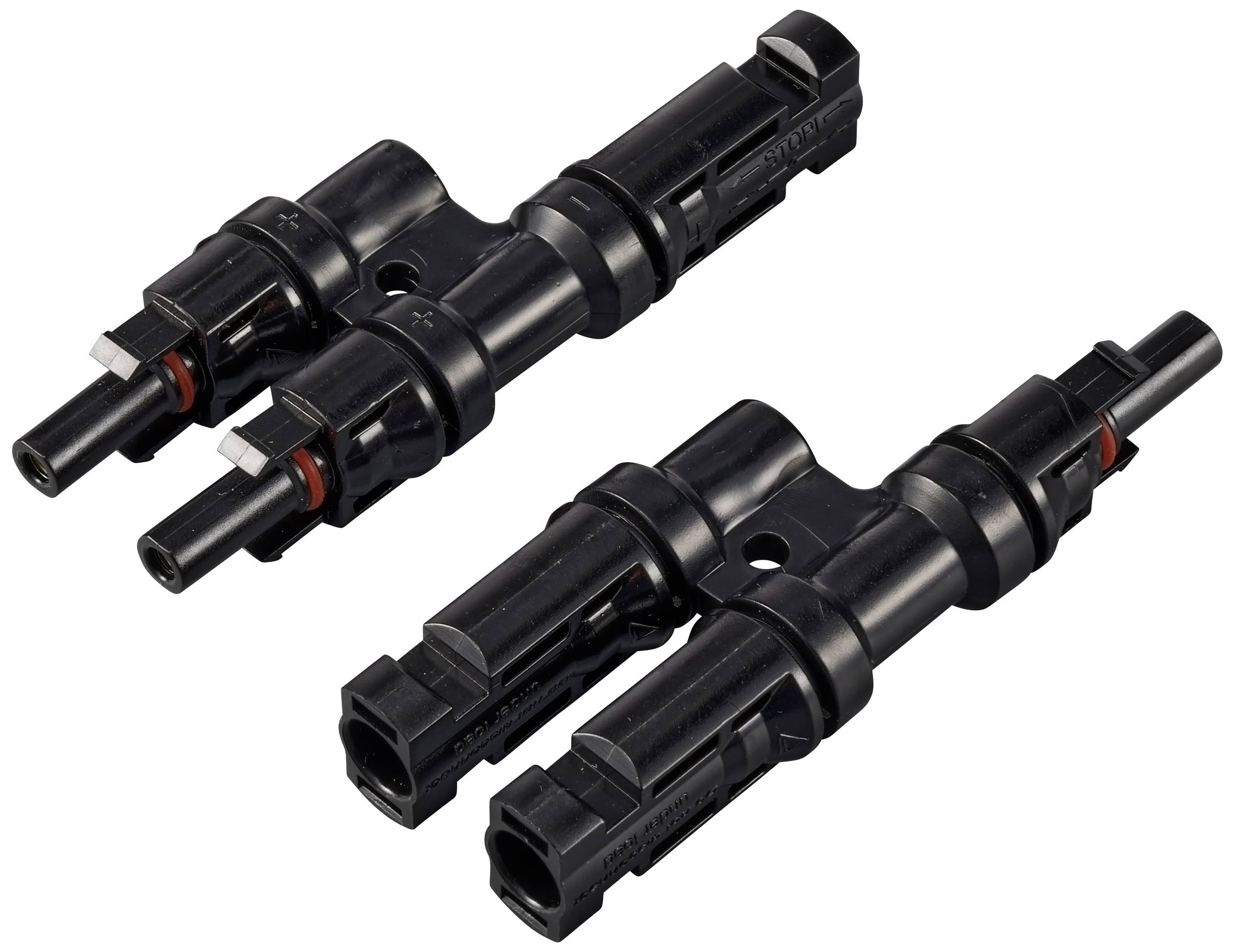 Sygonix Solaradapter T-Verbinder (2 zu 1) 1000V SY-6407998 Y-Stecker