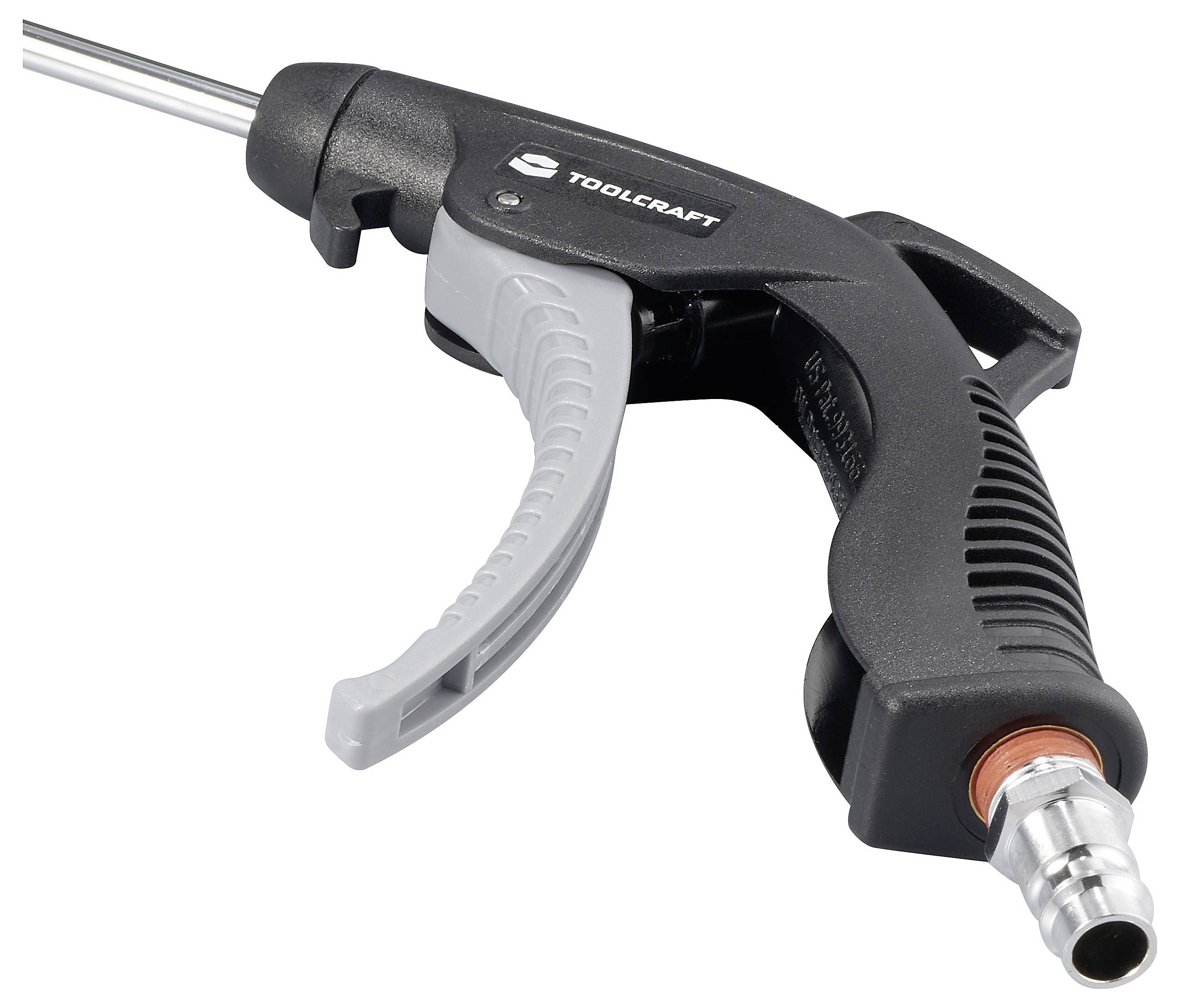 TOOLCRAFT Druckluft-Ausblaspistole 1/4" (6.3 mm) 15 bar