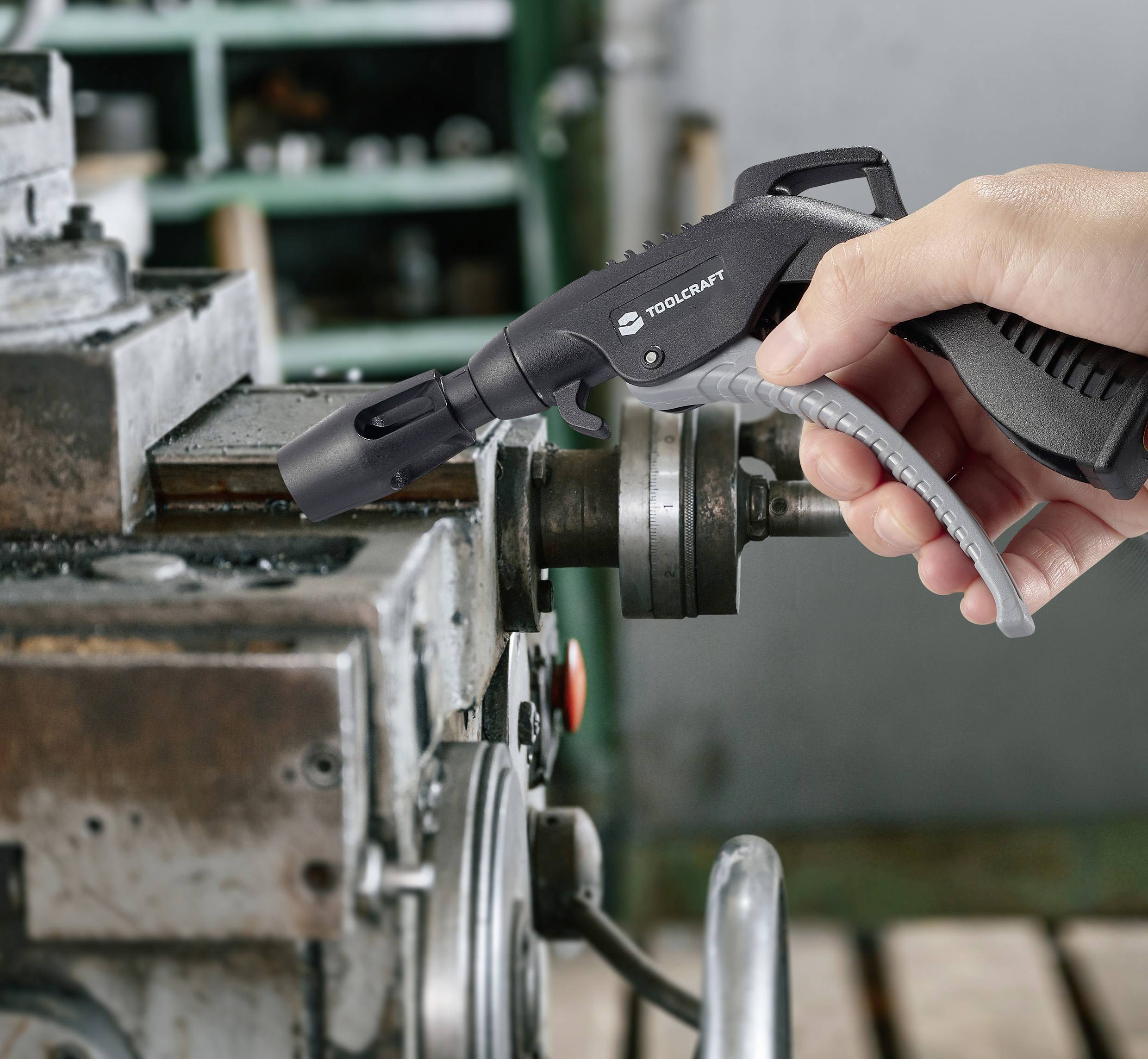 TOOLCRAFT Druckluft-Ausblaspistole 1/4" (6.3 mm) 15 bar