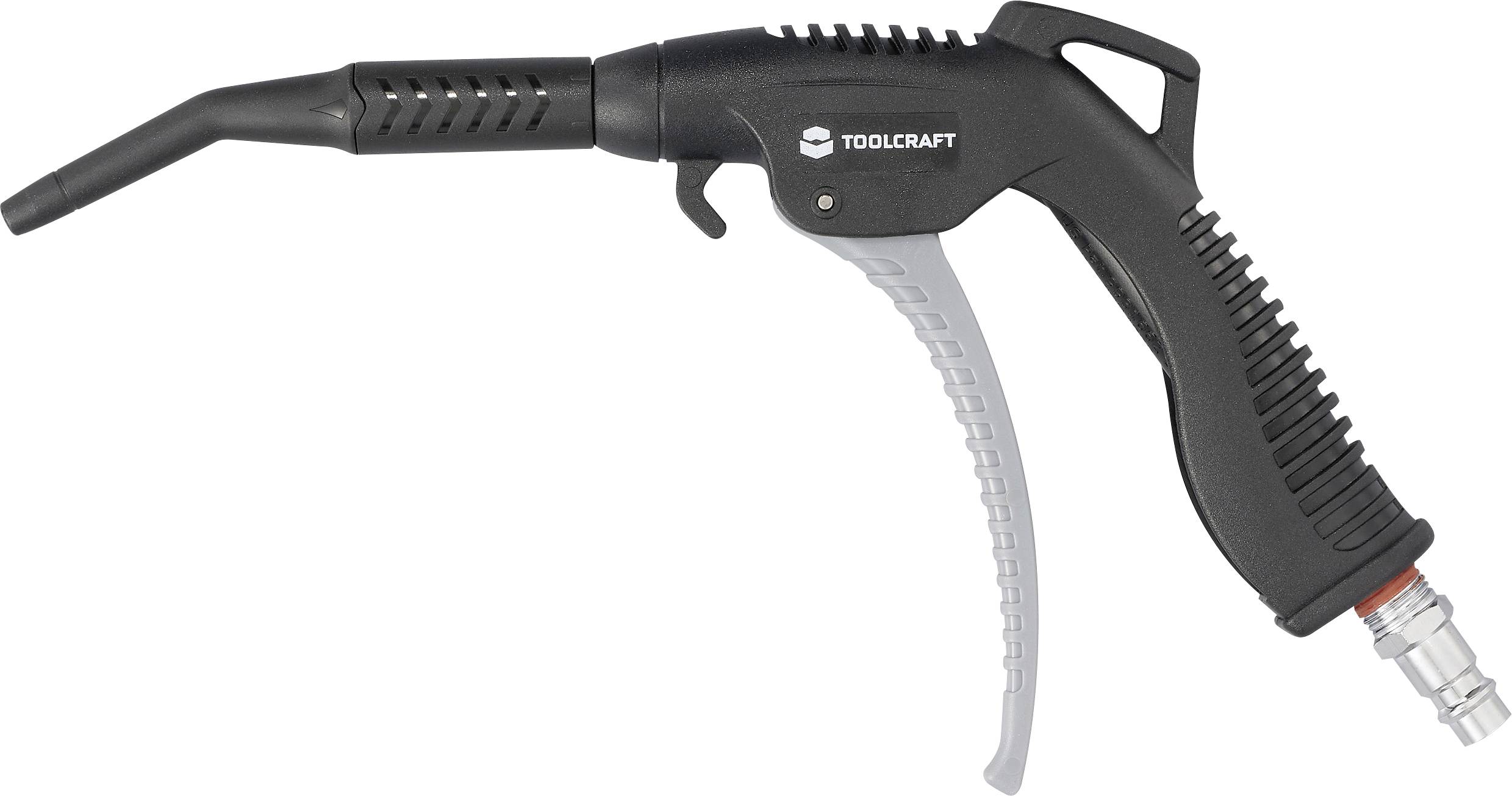TOOLCRAFT Druckluft-Ausblaspistole 1/4" (6.3 mm) 15 bar