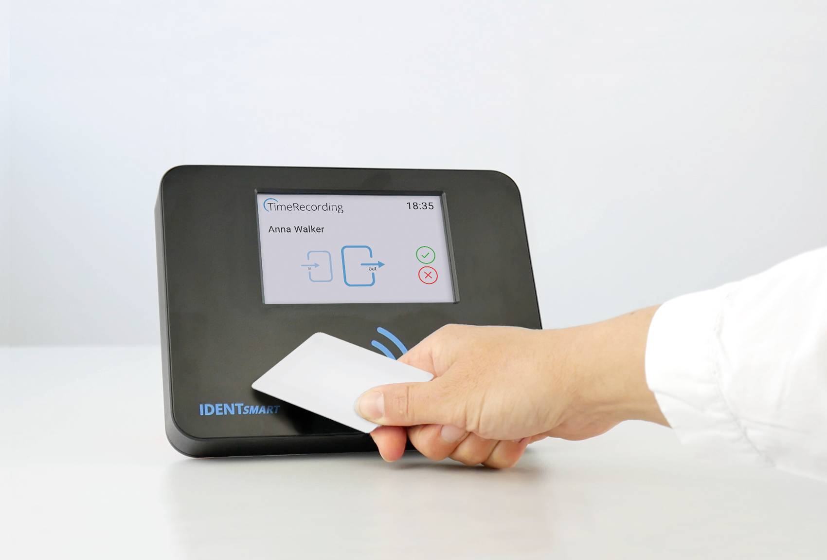 IDENTsmart ID800 Basic Starterkit + 15 Karten Zeiterfassung Starter-Kit