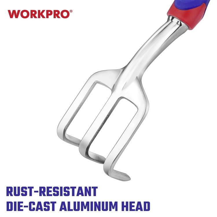 WorkPro WP331006 Handgrubber mit Rasenkamm