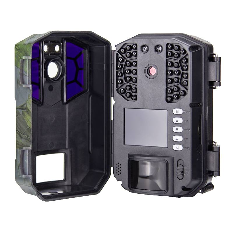 Berger & Schröter ES-DL-10W Wildkamera 30 Megapixel Black LEDs, Tonaufzeichnung, WLAN Grau-Grün (matt)