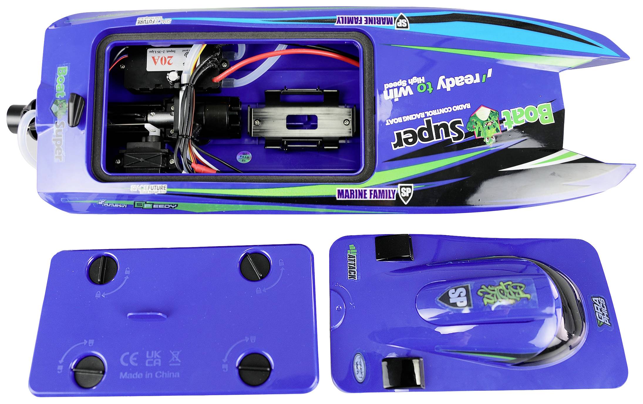 Amewi Arrow RC Motorboot RtR 400mm