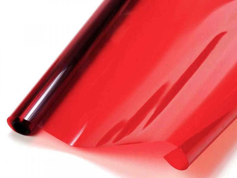 Pichler Modellbau 19061 Bügelfolie (L x B) 2m x 0.6m Transparent-Rot