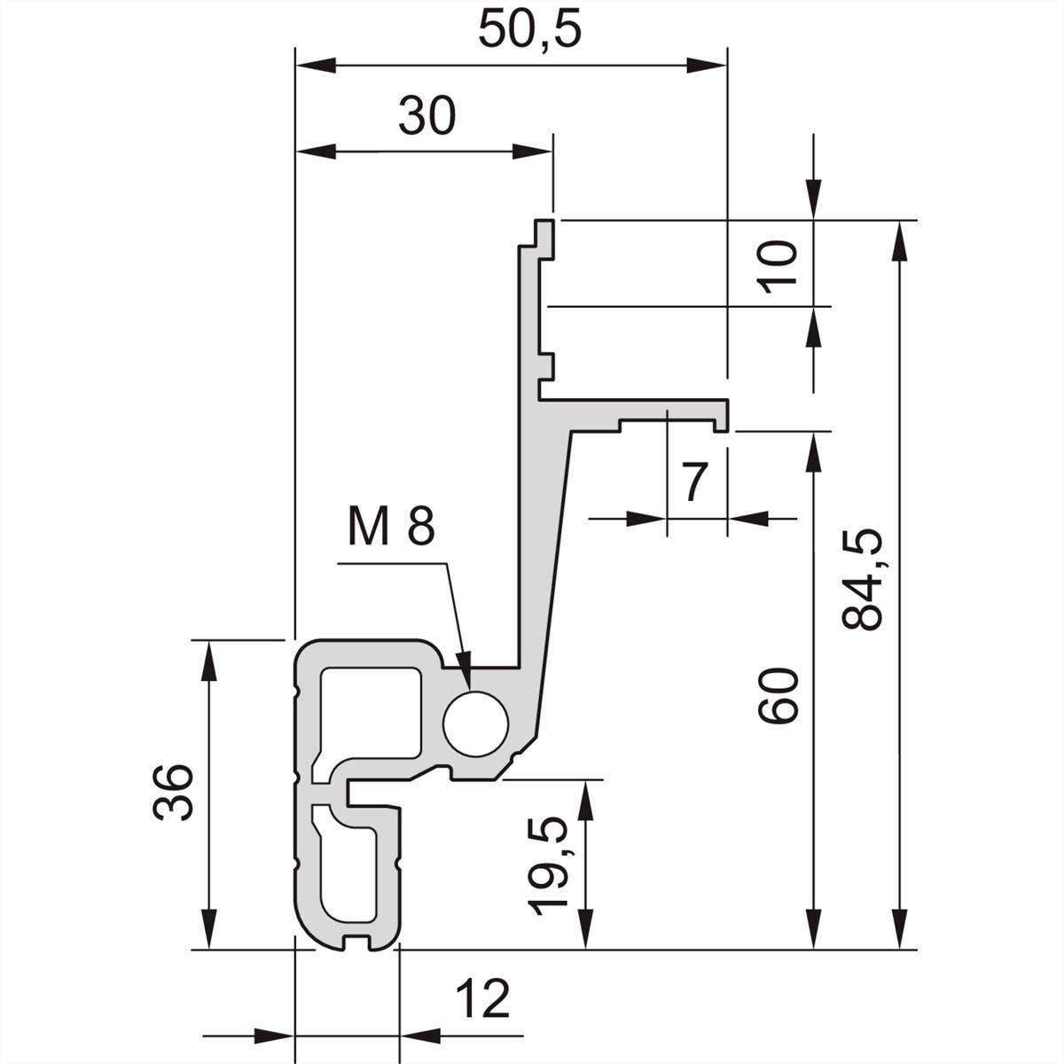 NVent SCHROFF Varistar CP Netzwerkschrank-Systemchassis (B x H x T) 1000 x 1567 x 1000mm 12 HE Schwarz/Grau