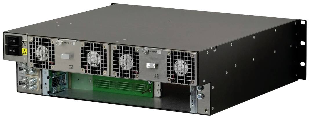 NVent SCHROFF 11990803 19 Zoll Netzwerkschrank-Einschubsystem 3 HE Schwarz/Grau