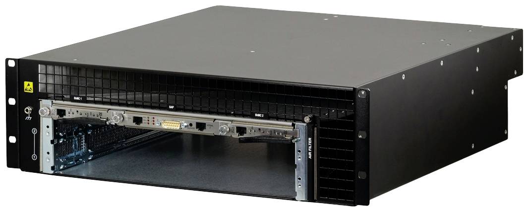 NVent SCHROFF 11990803 19 Zoll Netzwerkschrank-Einschubsystem 3 HE Schwarz/Grau