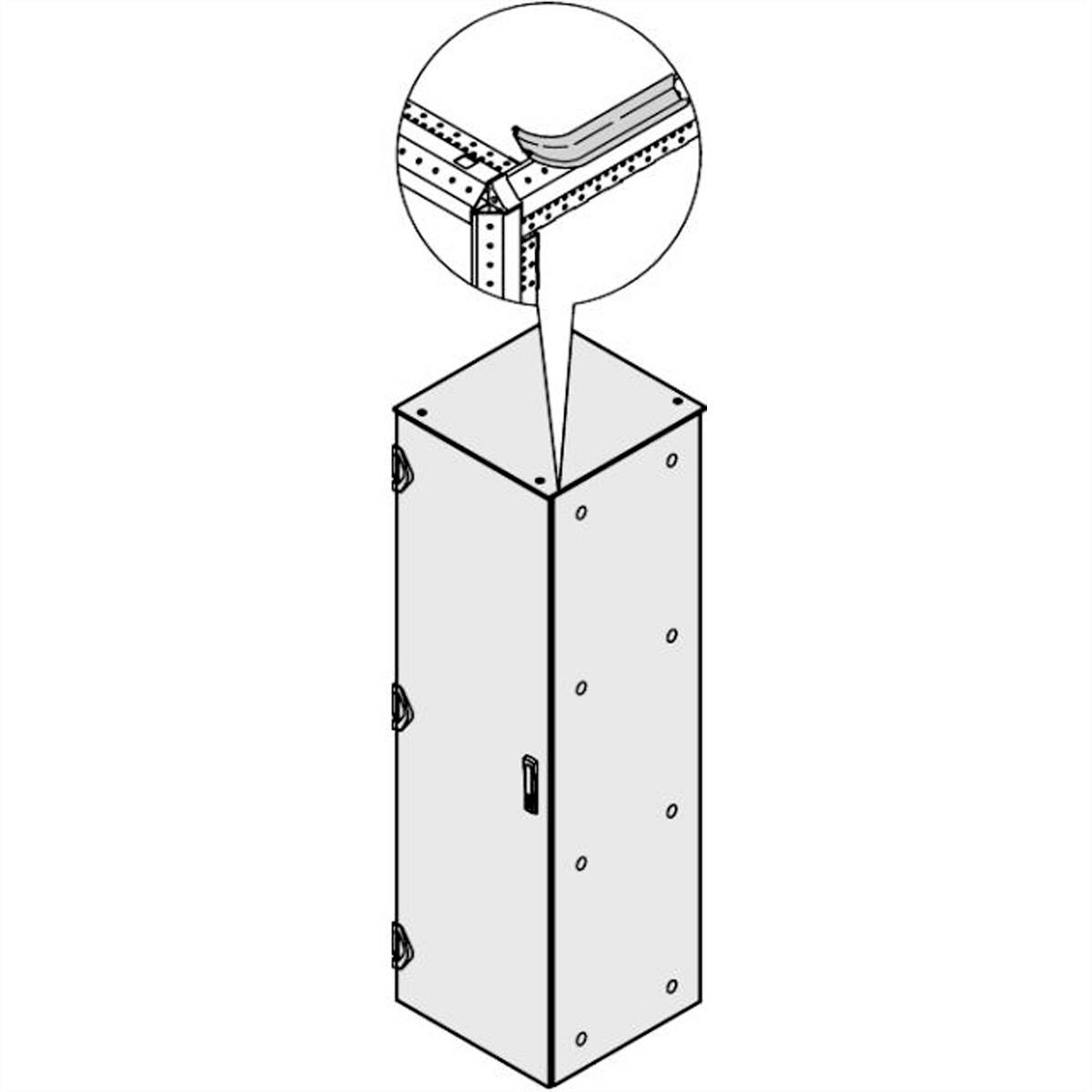 NVent SCHROFF 2313006405A 19 Zoll Netzwerkschrank-Dichtungssatz