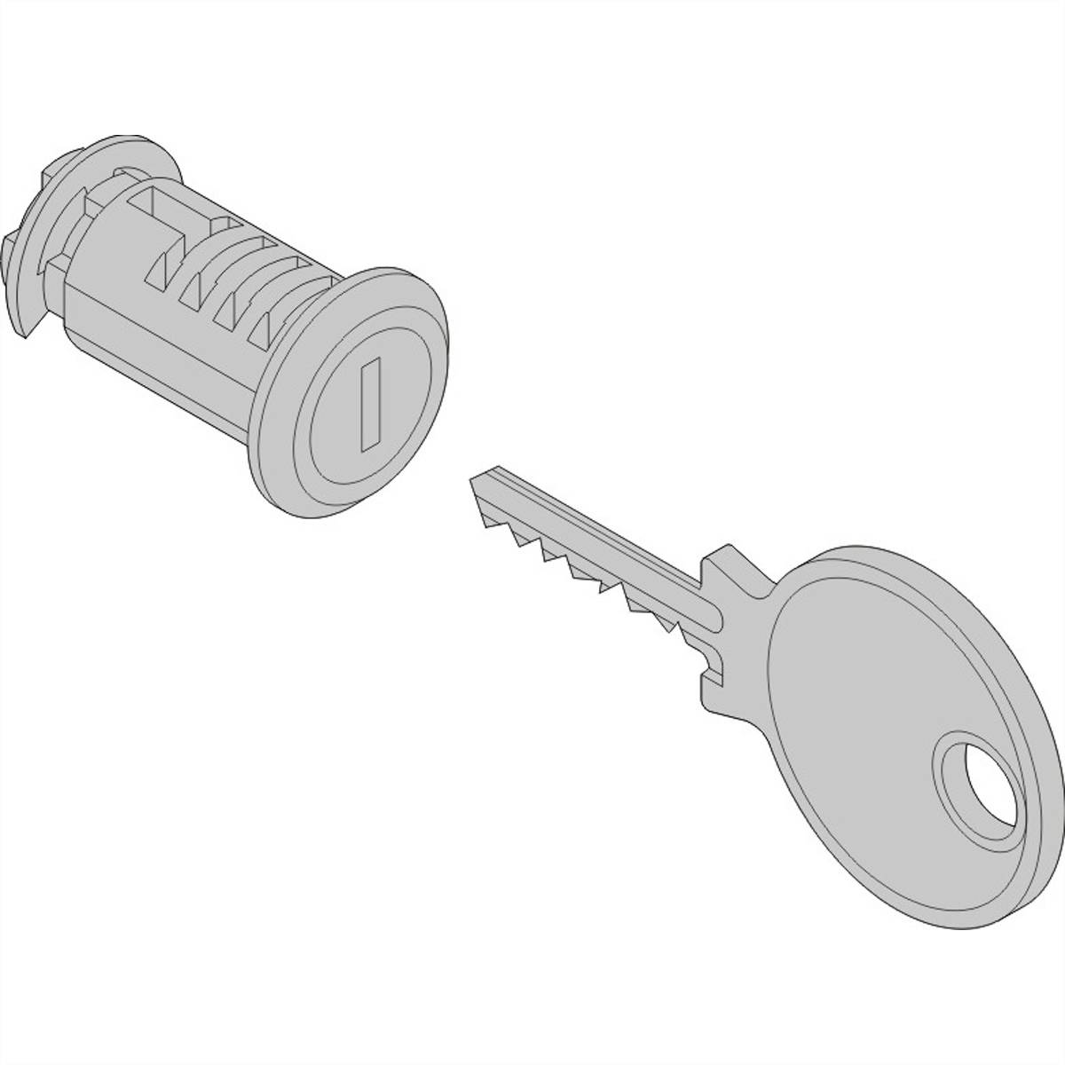 NVent SCHROFF 2723011505 19 Zoll Netzwerkschrank-Schließeinsatz