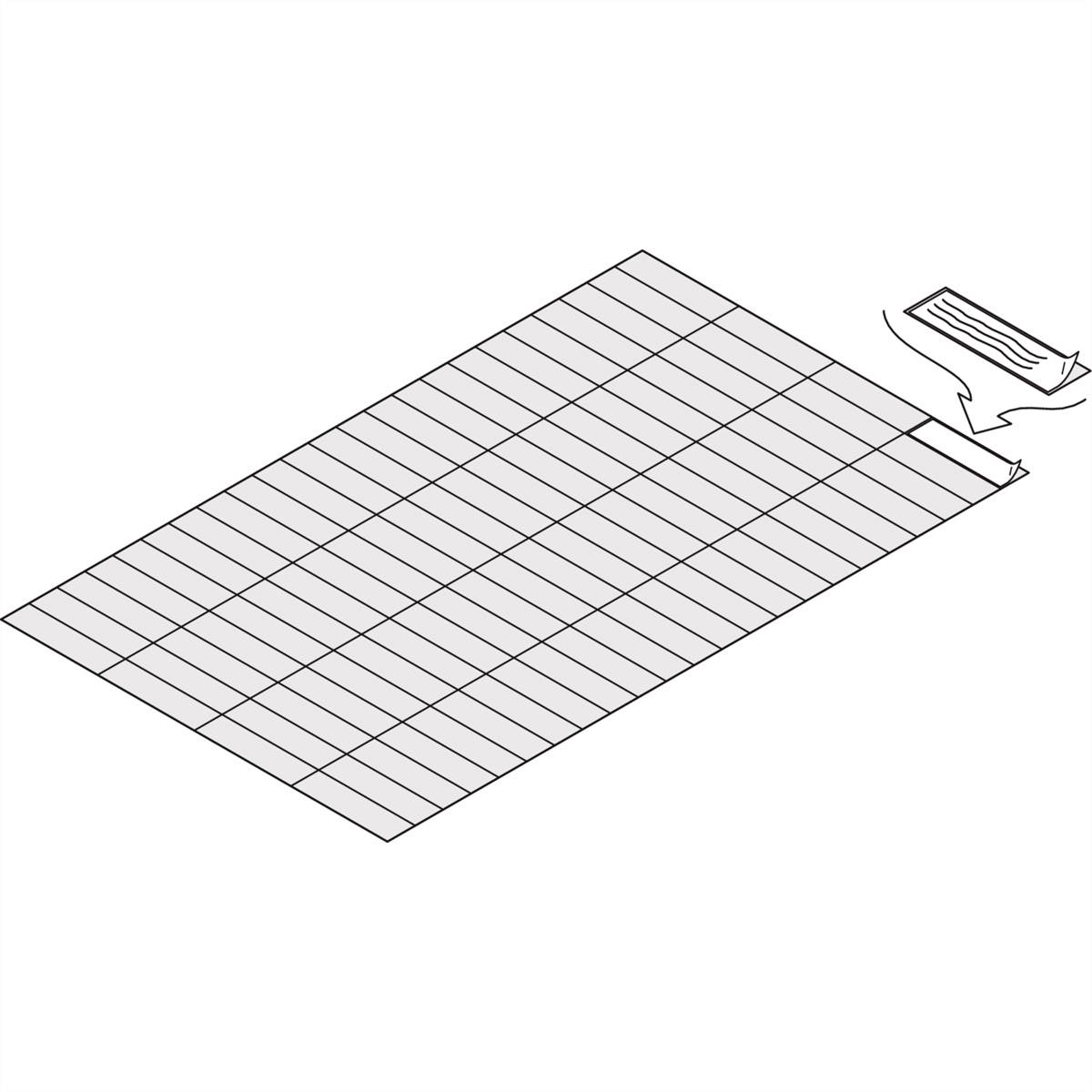 NVent SCHROFF 60817228 19 Zoll Beschriftungsstreifen
