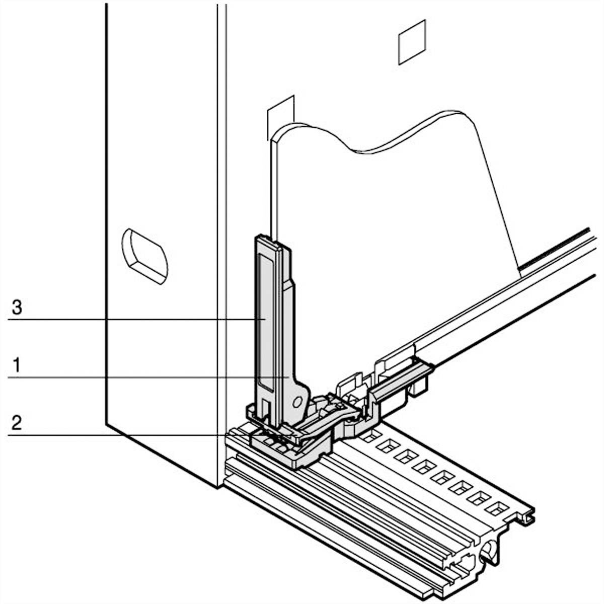 NVent SCHROFF 60817228 19 Zoll Beschriftungsstreifen