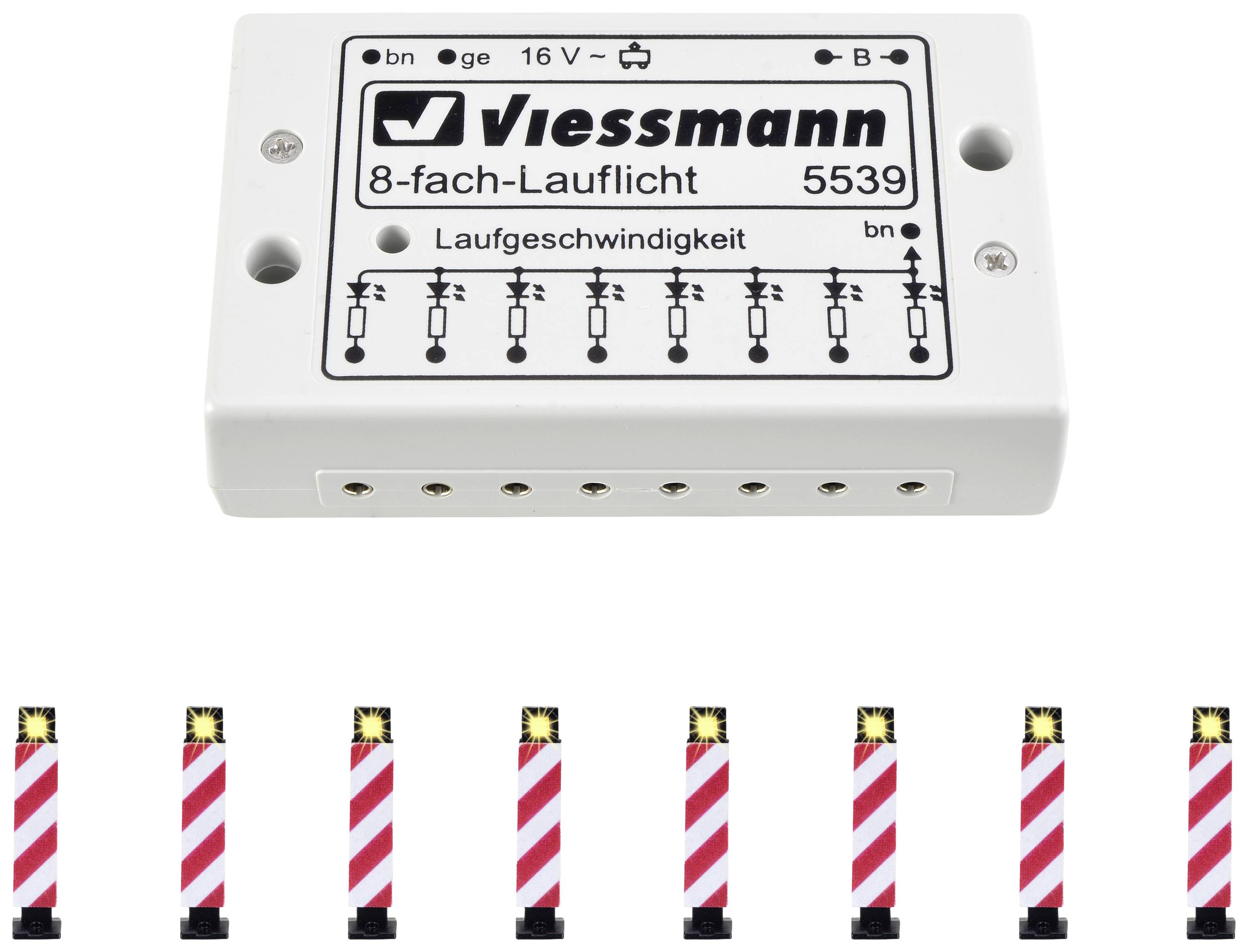 Viessmann Modelltechnik 5040 H0 8er Set Warnbalken