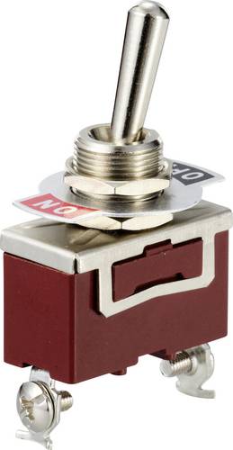 TRU COMPONENTS TC-12819624 Kippschalter 250 V/AC 15 A 1 x Aus/(Ein) tastend 1 St.
