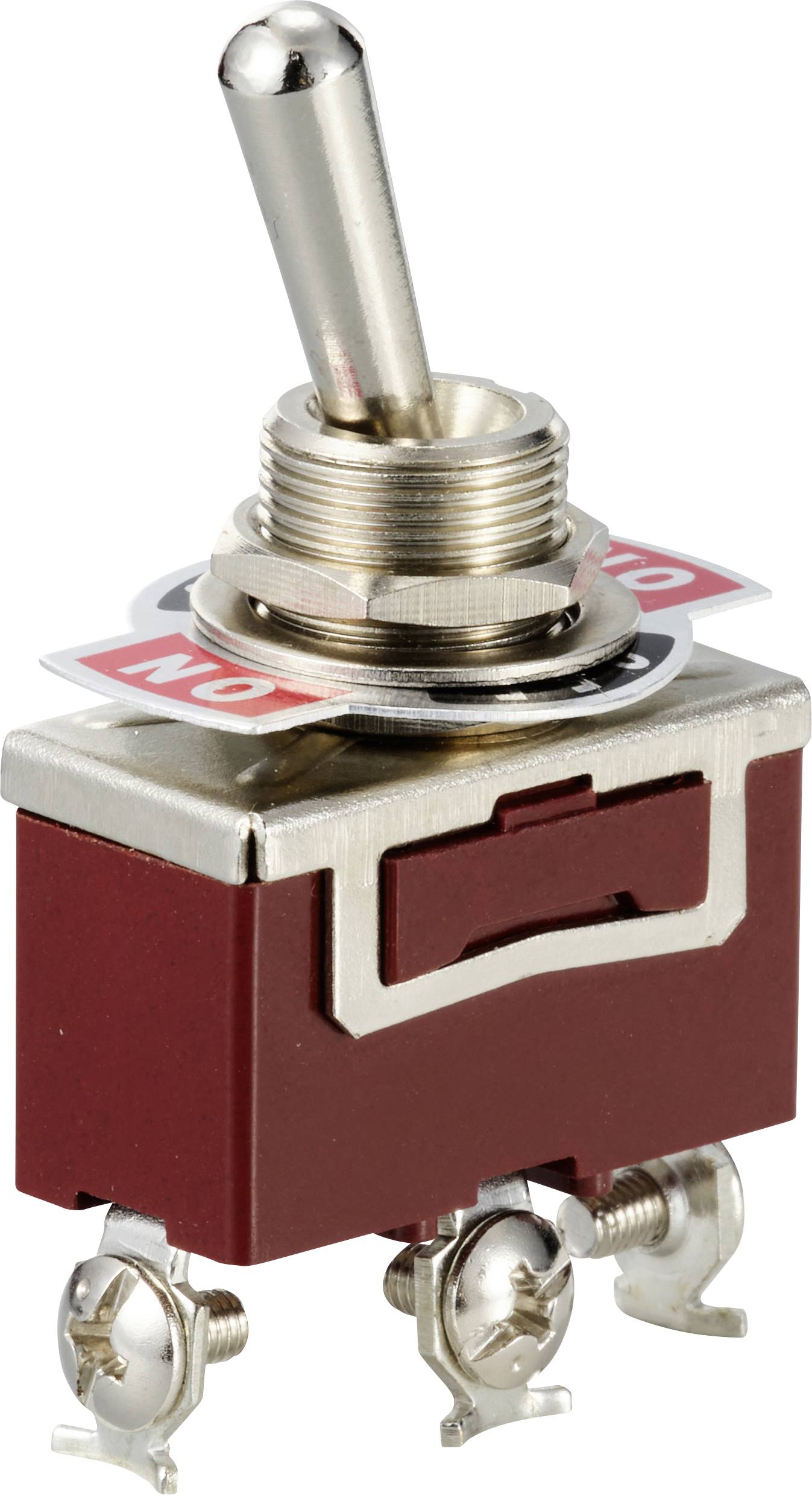 TRU COMPONENTS TC-12819628 Kippschalter 250 V/AC 15A 1 x Ein/Aus/Ein rastend 1St.