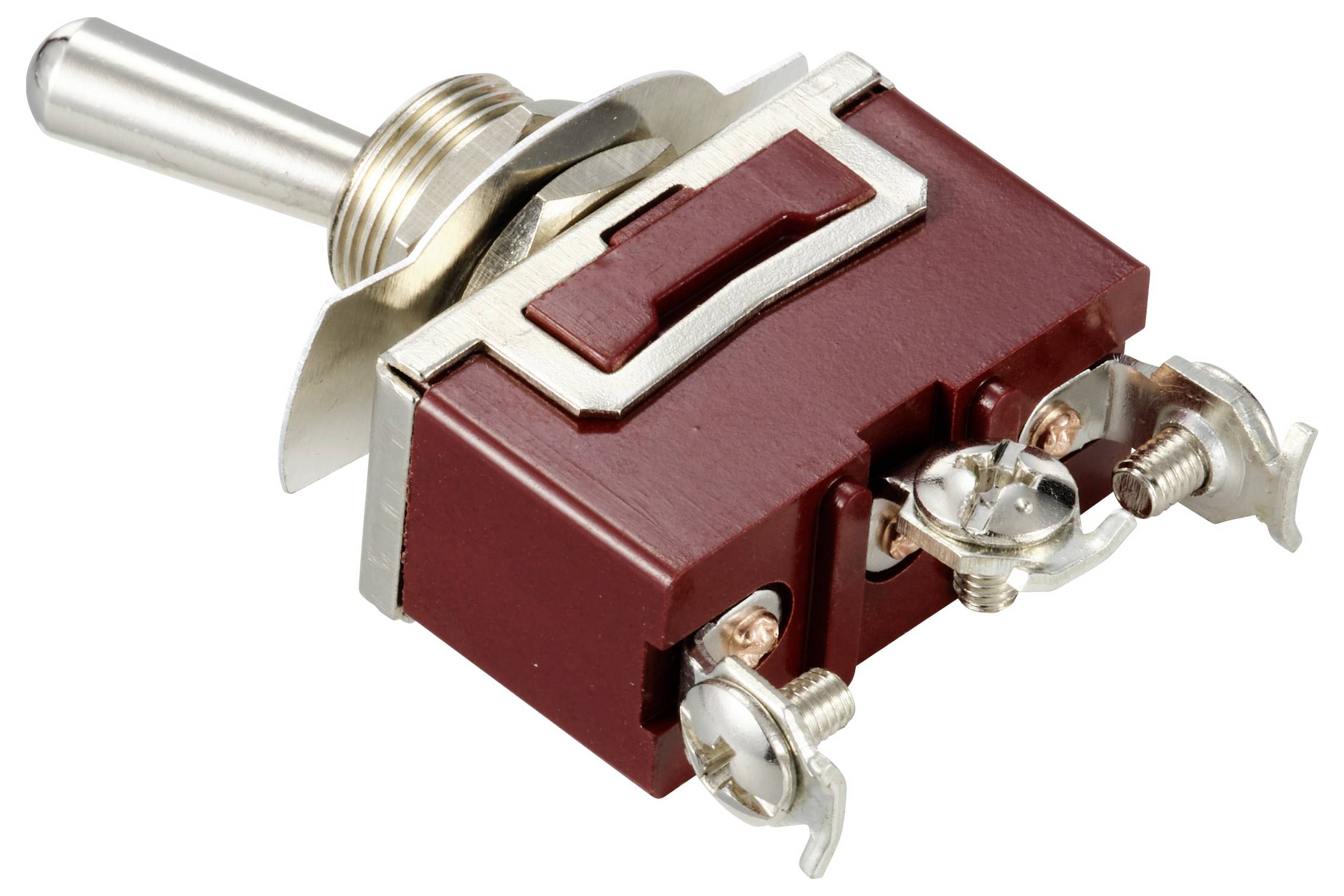 TRU COMPONENTS TC-12819628 Kippschalter 250 V/AC 15A 1 x Ein/Aus/Ein rastend 1St.