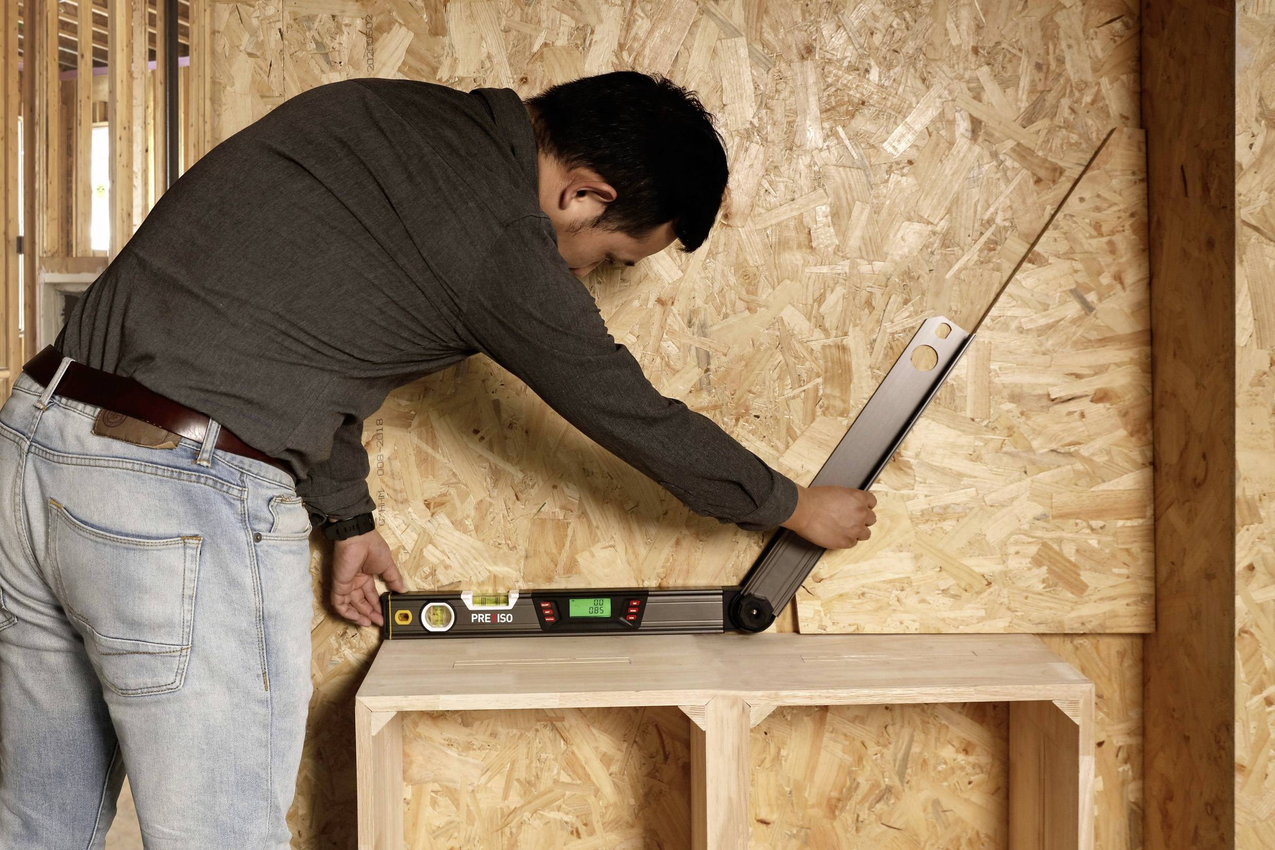 Prexiso PMF220 Digitale Wasserwaage inkl. Tasche 502 mm 220 °