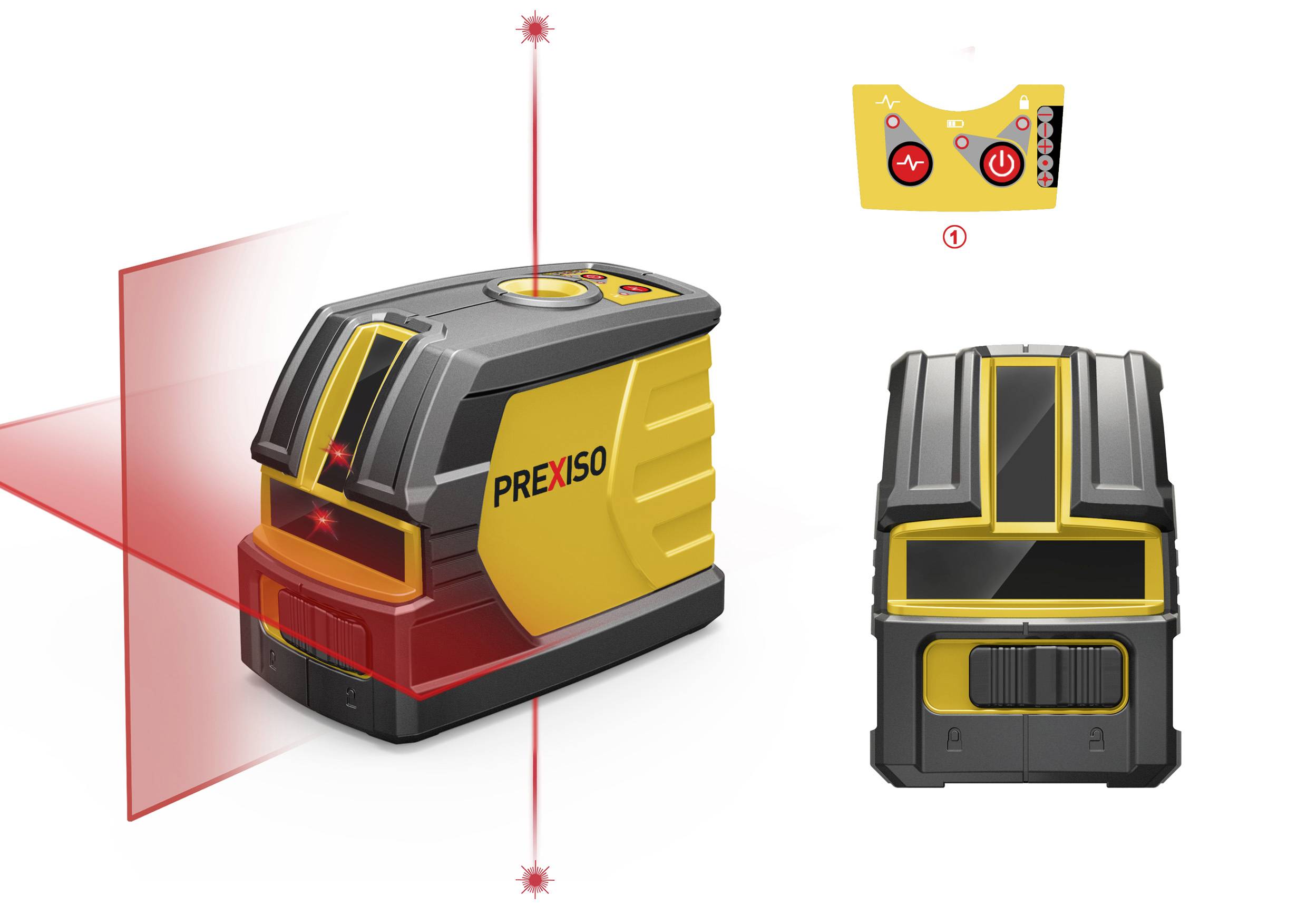 Prexiso P2LC15S Kreuzlinienlaser