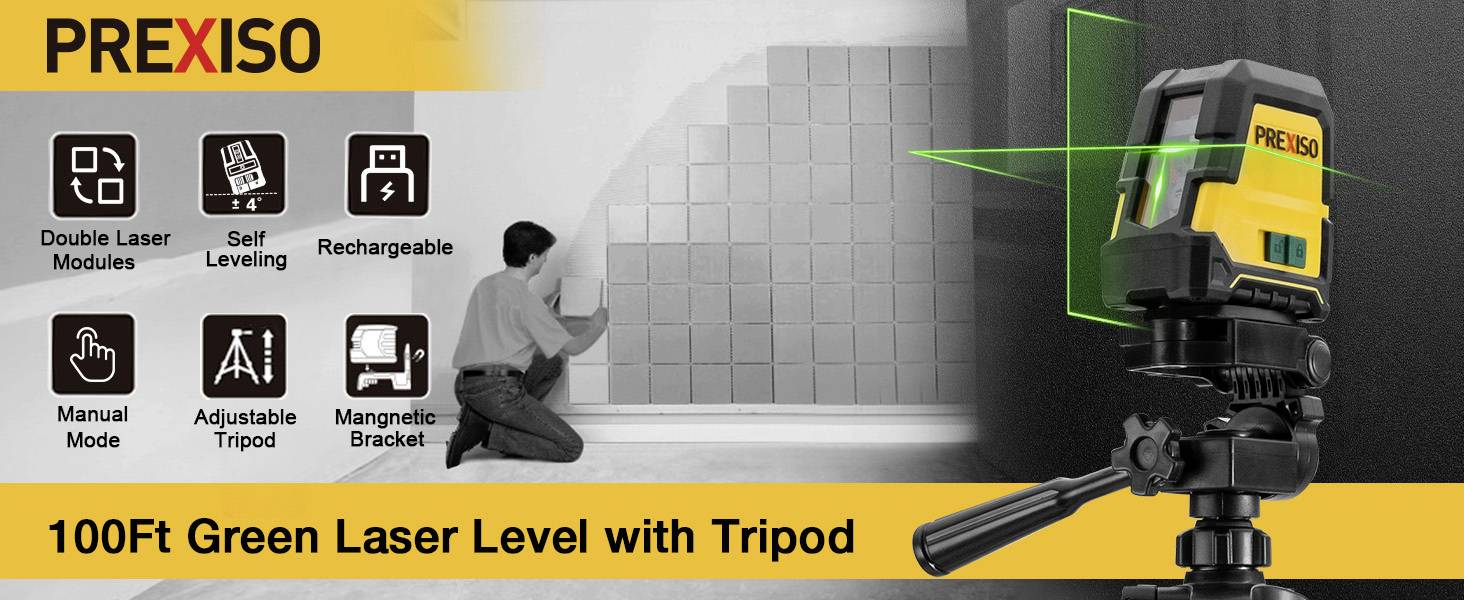 Prexiso PLC30GLIT Kreuzlinienlaser