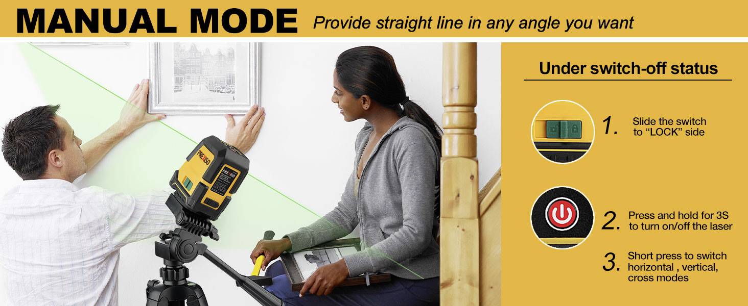 Prexiso PLC30GLIT Kreuzlinienlaser