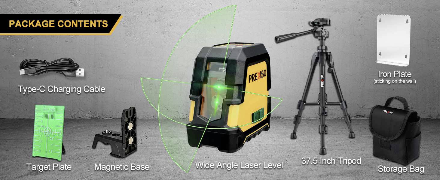 Prexiso PLC30GLIT Kreuzlinienlaser